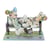 Figurine électroplaquée Enesco - Disney™ - Mickey & Minnie Mouse assis sur un banc