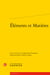 Elements et matieres