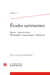 Etudes sartriennes 1998, n  7 - sartre : trois lectures. philosophie, linguistiq