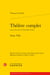 Théâtre complet Tome 8