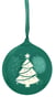 Enceinte Bluetooth Big Ben - Boule de Noël - vert