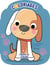 Premiers coloriages - J'adopte un chiot