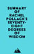 Summary of Rachel Pollack's Seventy-Eight Degrees of Wisdom