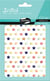 Stickers Initial Maildor - 10,5 x 16 cm - Mini étoiles métal pastel - 4 planches