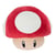 Peluche Mario Kart - Mochi mochi champignon - 40 cm