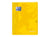 Cahier polypro Oxford - Jaune - 24 x 32 cm - Easybook - 96 pages grands carreaux