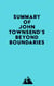 Summary of John Townsend's Beyond Boundaries