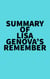 Summary of Lisa Genova's Remember
