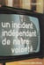 Un incident indépendant de notre volonté…