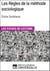 Les Règles de la méthode sociologique d'Émile Durkheim - Les Fiches de lecture d'Universalis