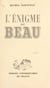 L'énigme du beau