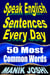 Speak English Sentences Every Day: 50 Most Common Words - English Daily Use, #27