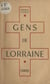 Gens de Lorraine