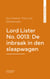 Lord Lister No. 0013: De inbraak in den slaapwagen