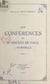 Les conférences de St-Vincent de Paul à Marseille