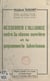 Resserrer l'alliance entre la classe ouvrière et la paysannerie laborieuse - Rapport présenté à la session du Comité central des 8 et 9 décembre 1959, à Paris