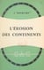 L'érosion des continents