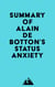 Summary of Alain De Botton's Status Anxiety