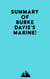 Summary of Burke Davis's Marine!