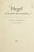 Hegel et le siècle des lumières