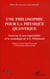 Une philosophie pour la physique quantique - Essai sur la non-séparabilité et la cosmologie de A. N. Whitehead