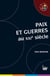Paix et guerres au XXIè siècle