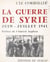La guerre de Syrie, juin-juillet 1941