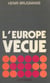 L'Europe vécue