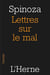 Lettres sur le mal