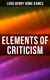 Elements of Criticism