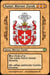 The noble Polish family Poronia. Die adlige polnische Familie Poronia.