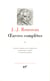 Oeuvres complètes (Tome 4-Émile - Éducation - Morale - Botanique)