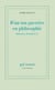 D'un ton guerrier en philosophie - Habernas, Derrida & Co