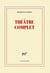 Théâtre complet
