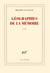 Géographies de la mémoire