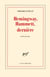 Hemingway, Hammett, dernière