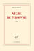 Nègre de personne