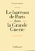 Le barreau de Paris dans la Grande Guerre