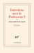 Entretiens avec le professeur Y