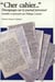 «Cher cahier...» : Témoignages sur le journal personnel