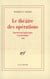 Le Théâtre des opérations : Journal métaphysique et polémique (1999)