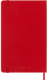 Carnet - 13 x 21 cm - Moleskine - 80 pages unies - Rouge