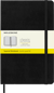 Carnet quadrille - grand format - couverture rigide noire