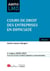Cours de droit des entreprises en difficulté (édition 2020/2021)