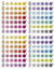 Gommettes Educatives Appréciations Maildor - 16 x 21 cm - 20 planches de 3360 stickers