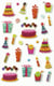 Stickers 3D autocollant Cooky Maildor - Anniversaire - 27 unités