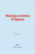 Maximes et lettres d’Épicure