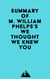 Summary of M. William Phelps's We Thought We Knew You