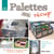 Palettes récup' - 22 créations en pas-à-pas faciles à réaliser
