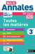Maxi-Annales ABC du Brevet 2022 - Toutes les matières 3e : Maths - Français - Histoire-Géographie EMC (Enseignement Moral et Civique) - Physique-Chimie - SVT - Technologie - Oral - Sujets et corrigés
